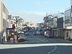 View down Stafford Street in 2006