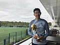 Titan Sports Conferred the trophy to Son Heung-min on April 24th, 2018