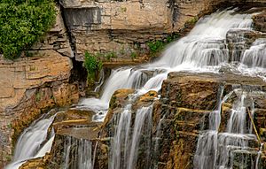Upper cascades, Inglis Falls