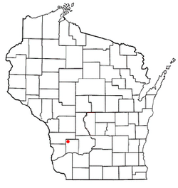Location of Forest, Richland County, Wisconsin
