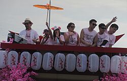When I Met You in Tokyo MMFF float cast