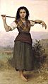 William-Adolphe Bouguereau (1825-1905) - The Shepherdess (1889)