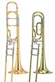 Yamaha Trombone comparison of open and traditional wrap