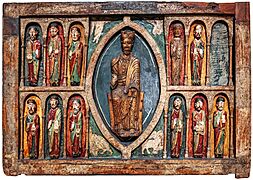 (Barcelona) Altar frontal from Santa Maria de Taüll - Museu Nacional d'Art de Catalunya