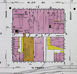 1910 Sanborn Fire Insurance Map - J.H.C. Petersen's Sons' Store - Davenport, Iowa