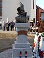 450. obljetnica Sigetske bitke - poprsje Nikole Šubića Zrinskog u Šenkovcu