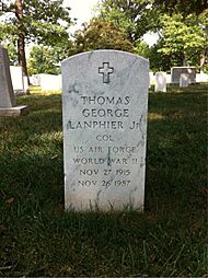 ANCExplorer Thomas George Lanphier Jr. grave