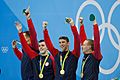 Adrian, Held, Phelps, Dressel Rio 2016