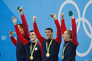 Adrian, Held, Phelps, Dressel Rio 2016