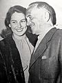 Al and Erle Jolson, 1946