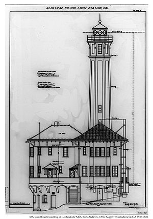 Alcatraz Light blueprint