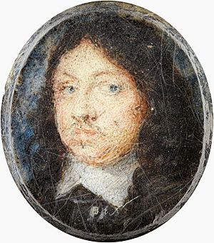 Alexander Cooper - Miniature portrait of Charles X, King of Sweden 1655-1660 - Google Art Project