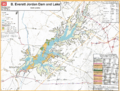 B. Everett Jordan Lake Map