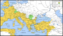 Barbarian invasions from 3rd century