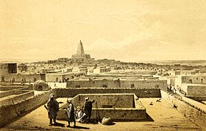 Barth 1858 Timbuktu from terrace