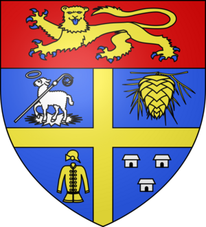 Blason ville fr Saint-Jean-d'Illac (Gironde)