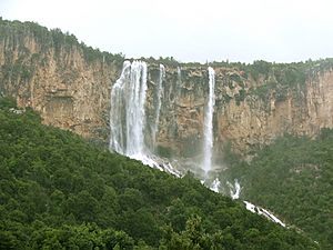Cascate di Lequarci Ulassai Sardegna Santa Barbara