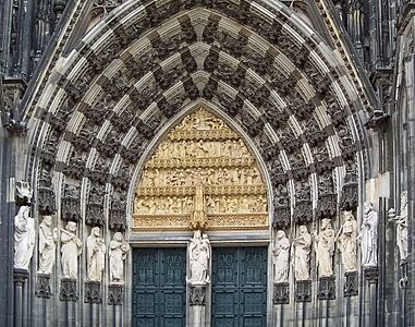 Cathedral main entrance b
