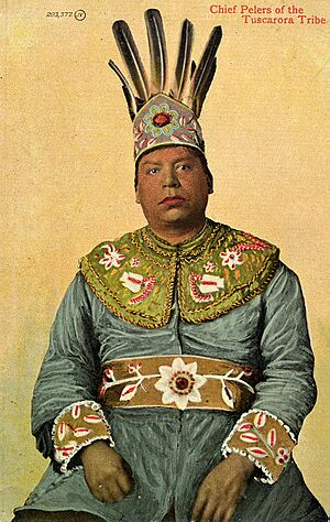 Chief pelers tuscarora tribe