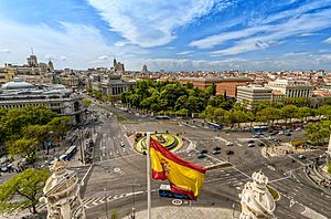 Cibeles desde el Ayuntamiento (Madrid) (14203354114)