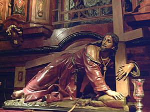 Cristo caído (Nicola Fumo, San Ginés, Madrid) 01