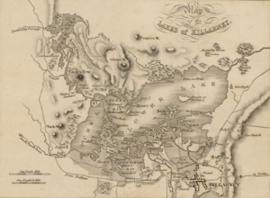 DV405 no.243 Map of the Lakes of Killarney