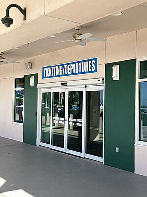 EYW airport entrance