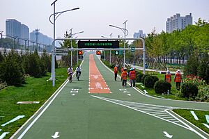 East start of Huilongguan-Shangdi Bicycle Lane (20190607134646)