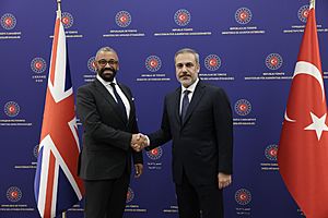 Foreign Secretary James Cleverly visits Turkey - 53185380981