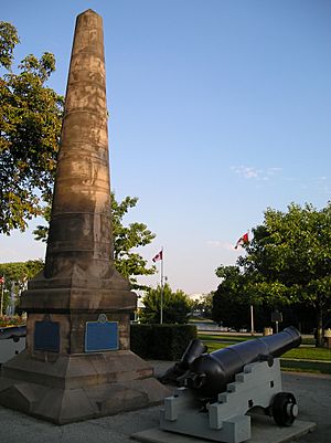 Fort Rouille Monument - CNE Grounds, Toronto (September 1 2005)