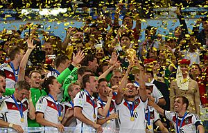 Germany lifts the 2014 FIFA World Cup