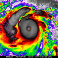 Haiyan 2013 landfall