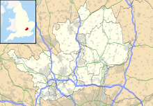 Radlett Aerodrome is located in Hertfordshire