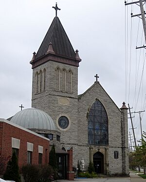 Holy Angels Catholic Church (Sandusky, Ohio) - exterior