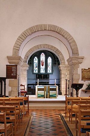 Holy Trinity, Weston, Herts - East end - geograph.org.uk - 359715
