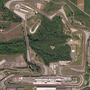 Hungaroring, April 28, 2018 SkySat (cropped)