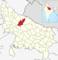 India Uttar Pradesh districts 2012 Shahjahanpur