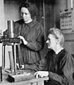 Irene and Marie Curie 1925