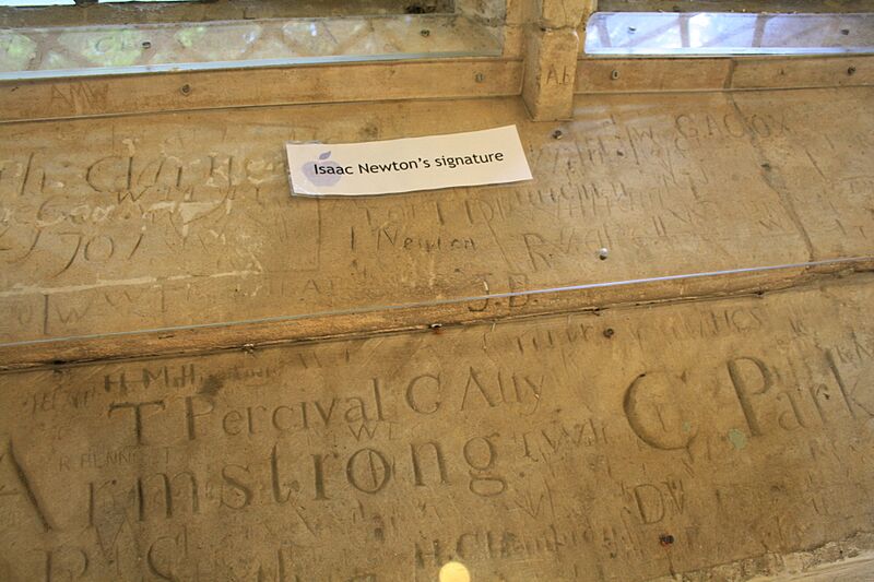 Isaac Newton's Signature