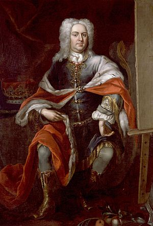 James Brydges, 1st Duke of Chandos by Herman van der Myn