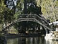 Jardin El Capricho-Iron bridge