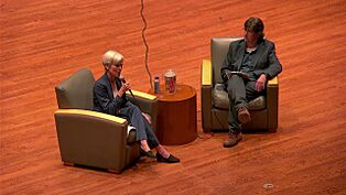 Jill Stein and Jorge Majfud at Jacksonville University, September 4, 2024