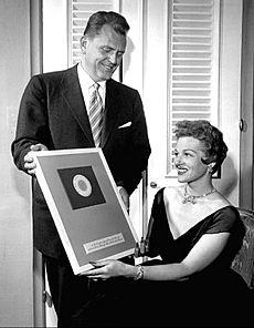 Jo Stafford 25 million records sold diamond award 1954