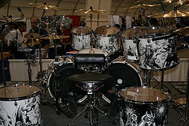 John Dolmayan's Drum Kit @ Super-Con 2007