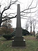 Gravesite of Justice Henry Livingston at Green-Wood Cemetery in New York, New York