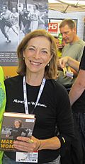 Kathrine Switzer at the 2011 Berlin Marathon Expo.jpg