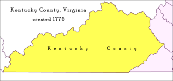 Kentucky County, Virginia 1776