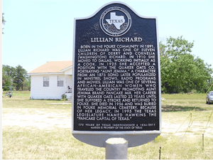 Lillian Richard Historical Marker