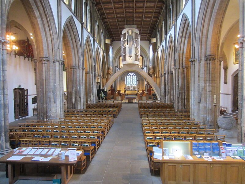 Llandaff Cathedral Interior 2013