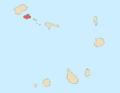 Locator map of São Vicente, Cape Verde